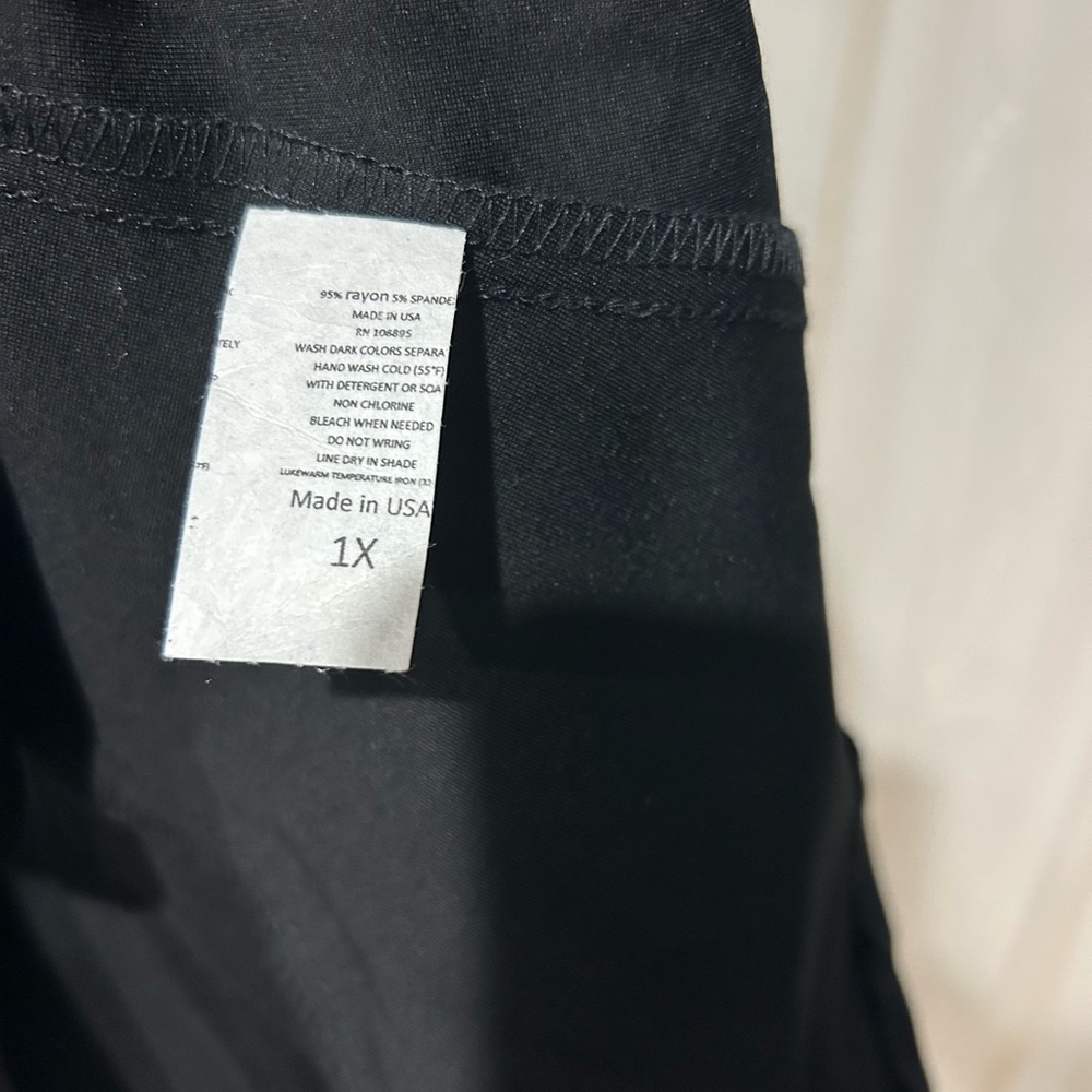 Noir Black Tailored Single Button Blazer Women’s Plus Size 1X NWT - Picture 4 of 6